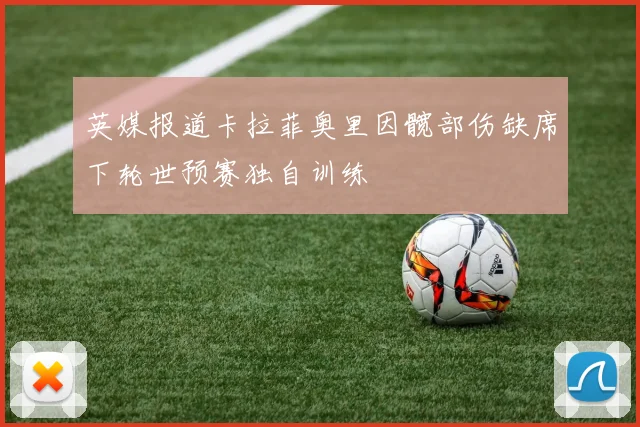 英媒报道卡拉菲奥里因髋部伤缺席下轮世预赛独自训练